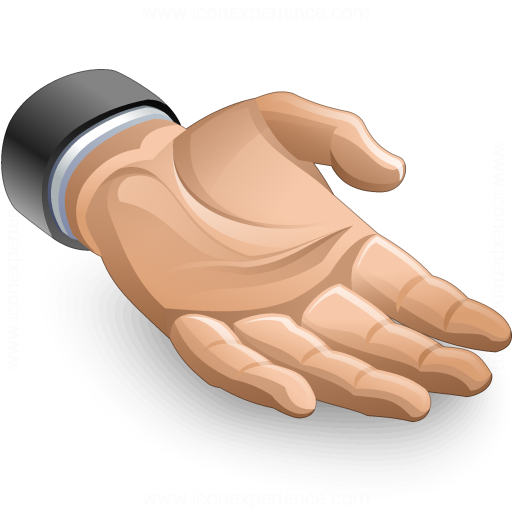 Iconexperience V Collection Hand Present Icon