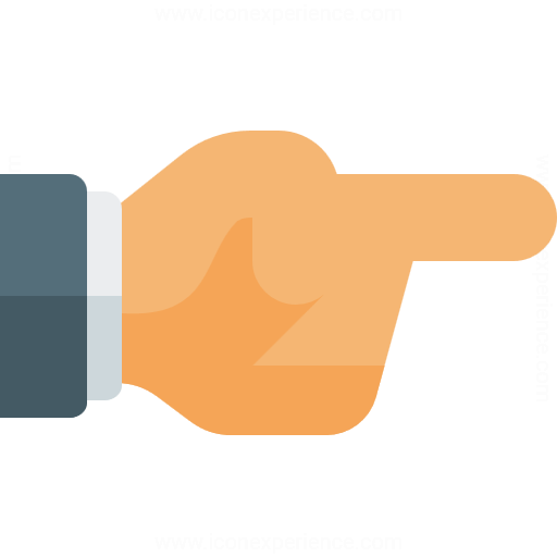 Iconexperience G Collection Hand Point Right Icon