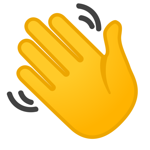 Waving Hand Icon Noto Emoji People Bodyparts Iconset Google