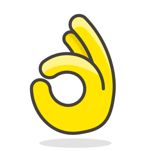 Ok, Hand Icon Free Of Free Vector Emoji