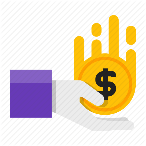 Coin, Donation, Hand, Money Icon