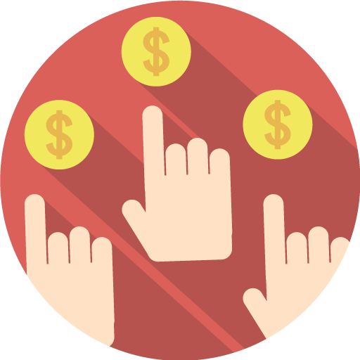 Bid, Money, Hands Icon Free Of Seo Marketing Icons