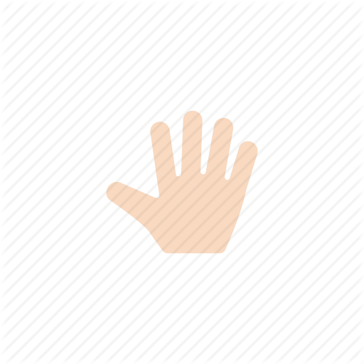 Grab Cursor, Hand, Pointer, Stop Icon