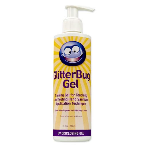 Glitterbug Gel Hand Sanitiser Training