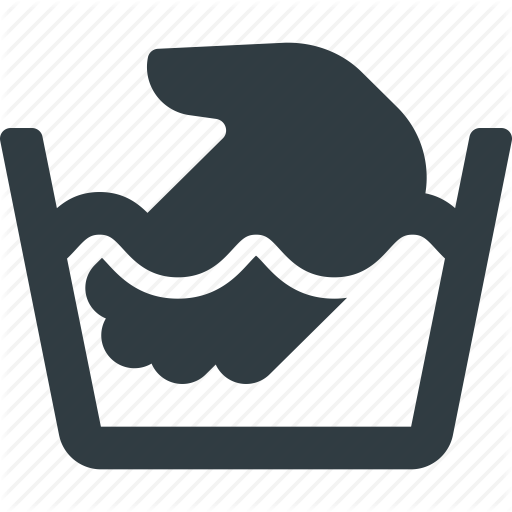 Cleaning, Handwash, Laundry, Only, Sign, Textile, Wash Icon
