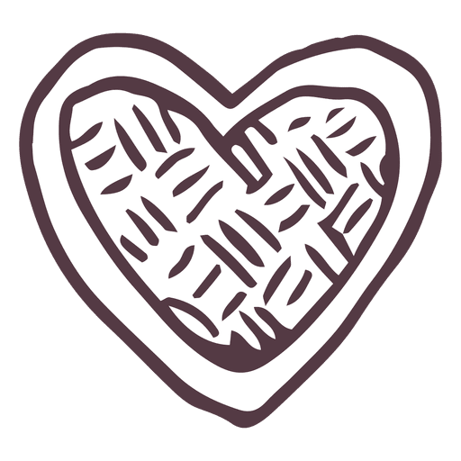 Heart Hand Drawn Icon
