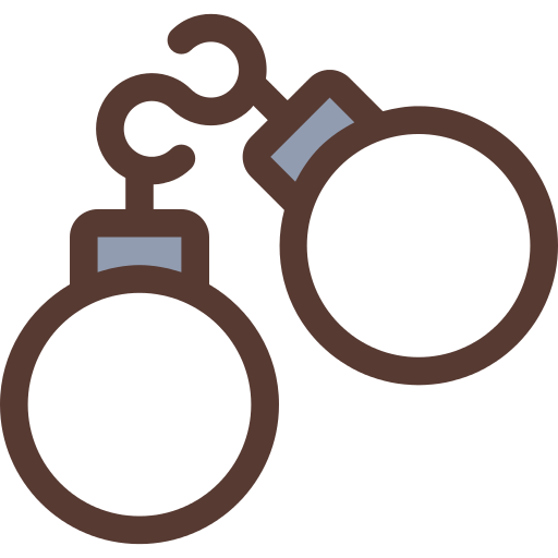 Handcuffs Arrest Png Icon