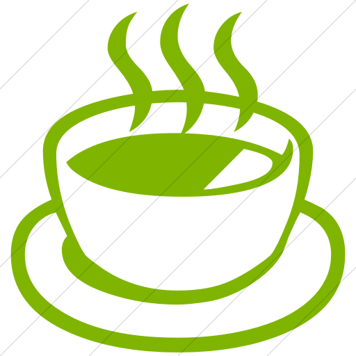 Simple Green Classica Teacup Without Handle Icon