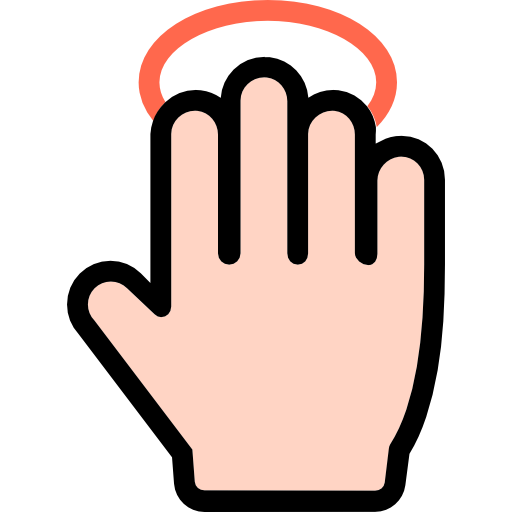 Multimedia Option, Gestures, Tap Icon