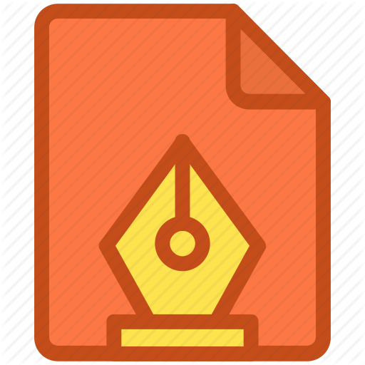 Design File, Handwriting, Paper, Pen, Writing Icon