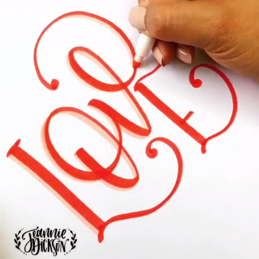 Love Calligraphy Bullet Journal Lettering Tips Calligraphie Carnet