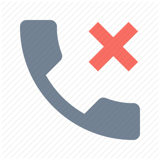 Call, Handset, Hang Up Icon