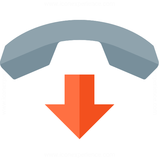 Iconexperience G Collection Phone Hang Up Icon