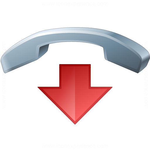 Iconexperience V Collection Phone Hang Up Icon