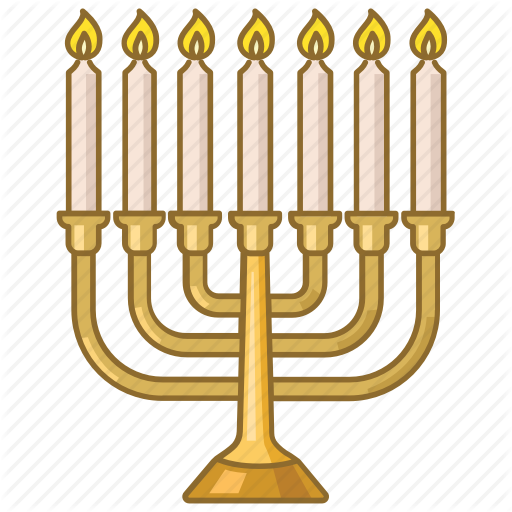 Candles, Celebration, Hanukkah, Holiday, Jewish, Judaism, Menorah Icon