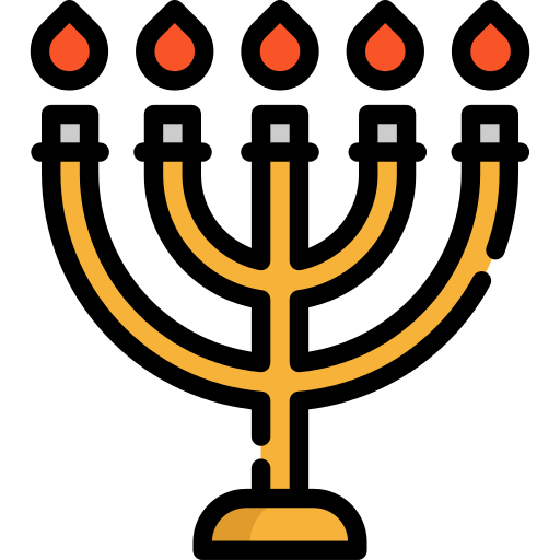 Menorah Hanukkah Png Icon