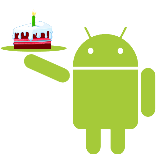 Android Happy Birthday Icon Png