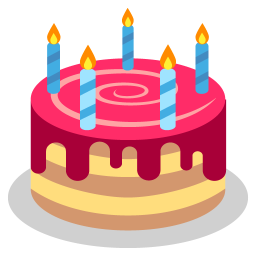Birthday Cake Emoji For Facebook, Email Sms Id Emoji