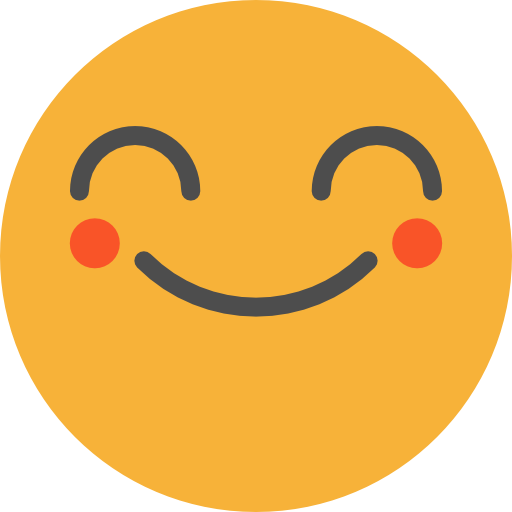 Happy, Emoticons, Emoji, Feelings, Smileys Icon