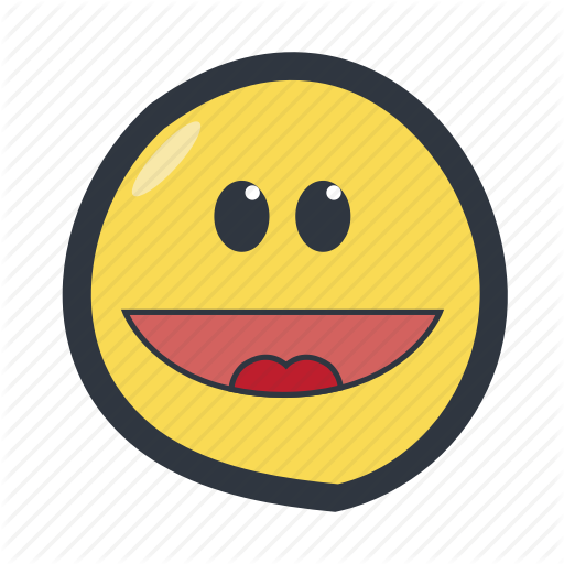 Colored, Emoji, Emoticon, Happy Icon