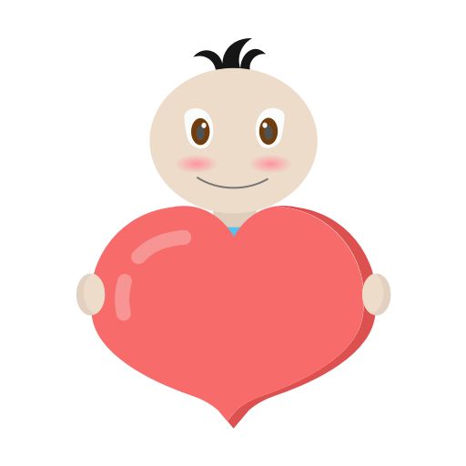 Mother's Day Kids And Hearts'