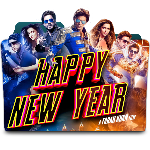 Happy New Year Movie Folder Icon