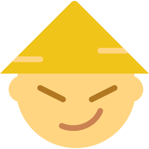 Oriental, Asian, People Icon