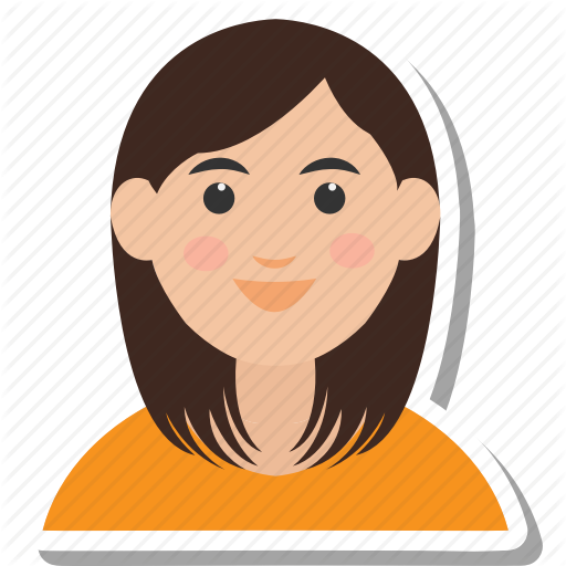 Character, French, Girl, Happy, Person, Woman Icon