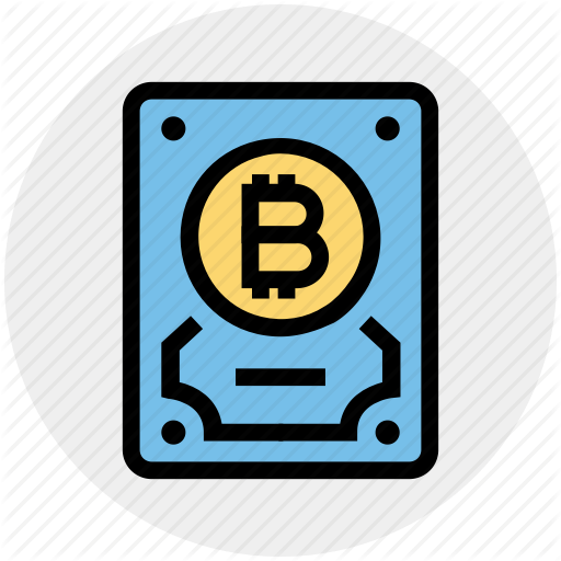 Backup, Bitcoin, Computer, Device, Disk, Hard, Hard Drive Icon