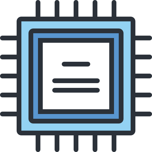 Chip, Hardware Icon Free Of Epic Landing