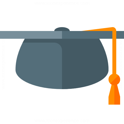 Iconexperience G Collection Graduation Hat Icon