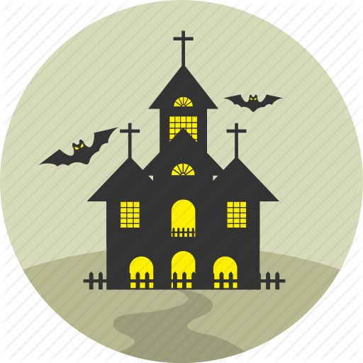 Haunt, Haunted, Home, Horror, House, Hut, Villa Icon