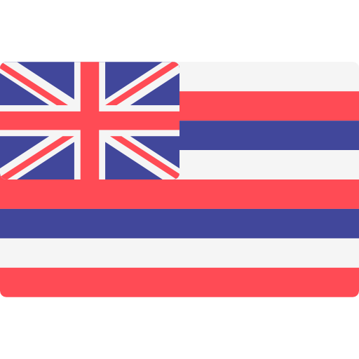 Hawaii, World, Flag, State, Flags Icon