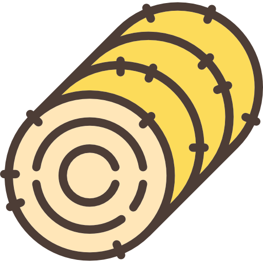 Hay, Straw, Bale, Farm, Stalk Icon