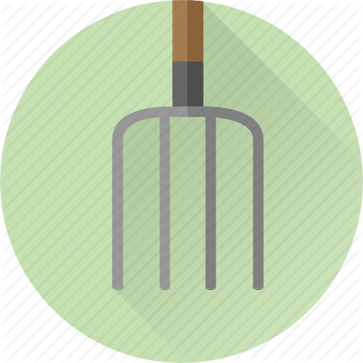 Farm, Farmer, Farming, Fork, Garden, Gardening, Hay Icon