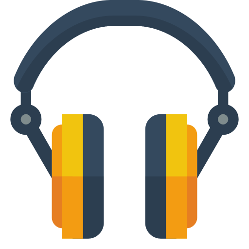 Headphone Icon Small Flat Iconset Paomedia