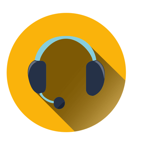 Headset Circle Icon
