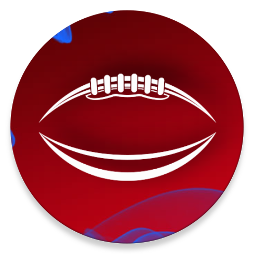 Red Blue Football Theme
