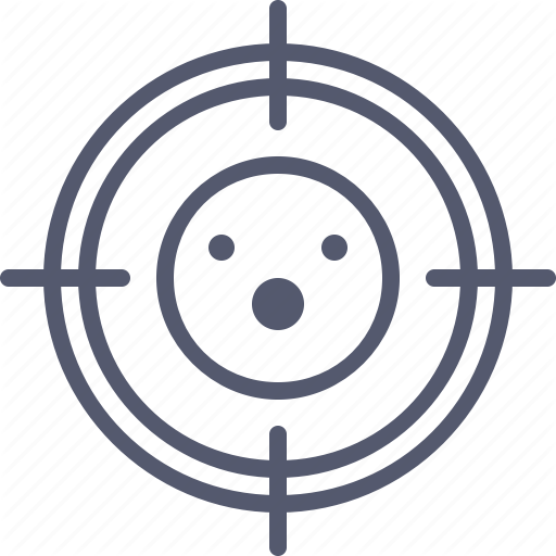 Danger, Deactivate, Headshot, Target Icon