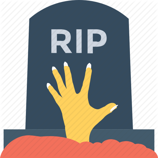 Gravestone, Hand, Headstone, Horror, Tombstone Icon