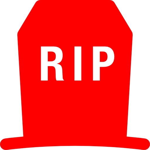 Red Headstone Icon