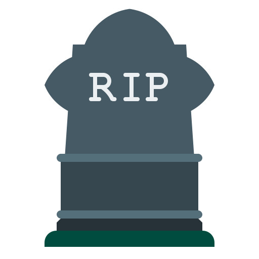 Rip, Gravestone, Halloween, Headstone, Grave Icon