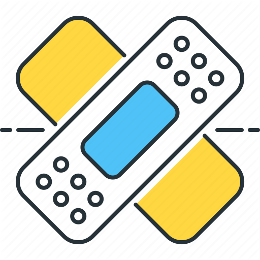Band Aid, Bandage, Bandaid, Heal, Healing Icon