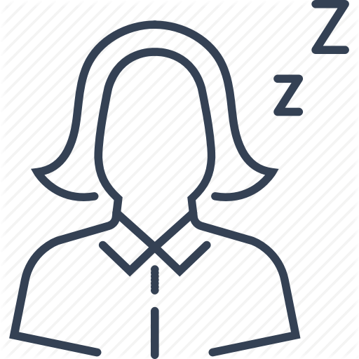 Beauty, Health, Sleep, Woman Icon