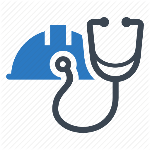 Health, Occupational Medicine, Safety, Stethoscope, Workplace Icon