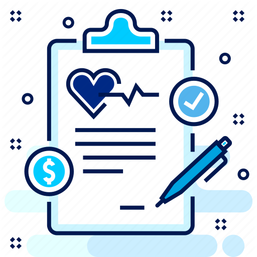 Clipboard, Health, Hospital, Insurance, Medical, Plan Icon
