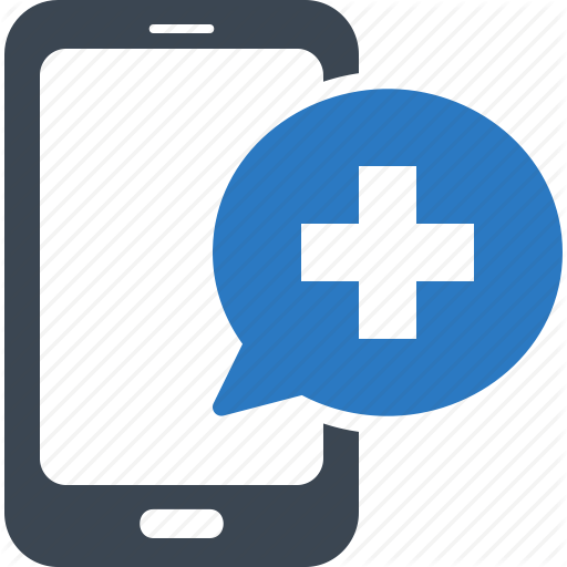Medical Question, Mobile Health, Online Medical Services Icon