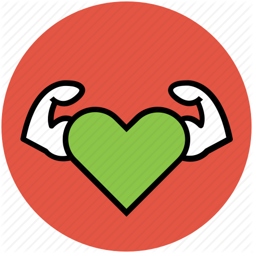 Fitness, Health Care, Healthy, Heart Care, Strong Heart Icon