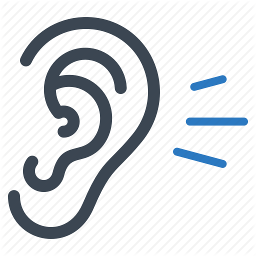 Ear, Healthcare, Hear, Hearing Icon