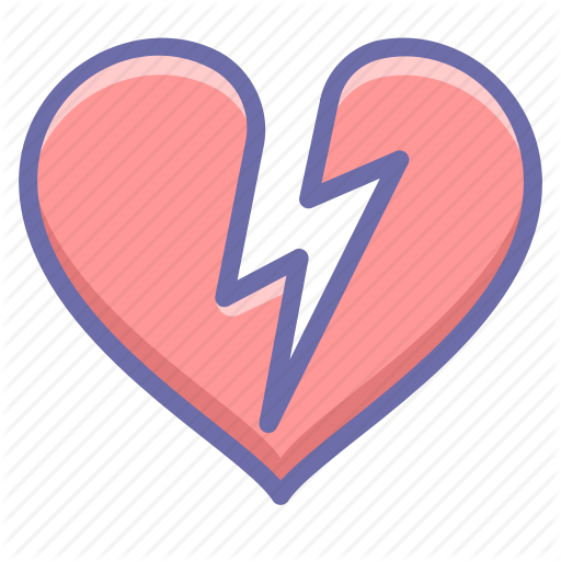 Heart Attack, Infarct, Love Icon